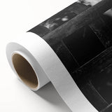 Rustic Wall Art: Black & White Wooden Lattice – Farmhouse Decor Print"