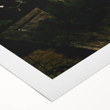 Rustic Wall Art: Wildflowers in Glass Jar – Farmhouse Floral Decor Print