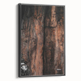 Rustic Wall Art: Rocky Cliff Close-Up – Farmhouse Nature Decor Print