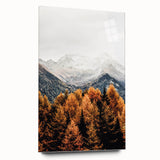 Autumn Mountain Majesty, Rustic Farmhouse Wall Art Print