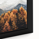 Autumn Mountain Majesty, Rustic Farmhouse Wall Art Print