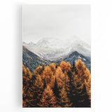 Autumn Mountain Majesty, Rustic Farmhouse Wall Art Print
