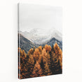 Autumn Mountain Majesty, Rustic Farmhouse Wall Art Print