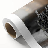 Rustic Wall Art: Lavender in Glass Jar – Farmhouse Floral Decor Print