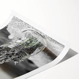 Rustic Wall Art: Lavender in Glass Jar – Farmhouse Floral Decor Print