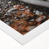 Rustic Wall Art: Axe on Gravel Close-Up – Industrial Farmhouse Decor Print