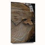 Rustic Woodcut Wall Art – Nature-Inspired Farmhouse Decor Print