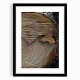 Rustic Woodcut Wall Art – Nature-Inspired Farmhouse Decor Print