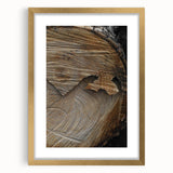Rustic Woodcut Wall Art – Nature-Inspired Farmhouse Decor Print