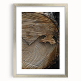 Rustic Woodcut Wall Art – Nature-Inspired Farmhouse Decor Print