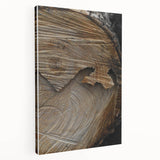 Rustic Woodcut Wall Art – Nature-Inspired Farmhouse Decor Print