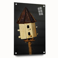 Rustic Birdhouse Wall Art – Farmhouse-Inspired Decor for Nature Lovers