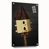 Rustic Birdhouse Wall Art – Farmhouse-Inspired Decor for Nature Lovers