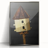 Rustic Birdhouse Wall Art – Farmhouse-Inspired Decor for Nature Lovers
