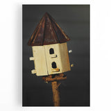 Rustic Birdhouse Wall Art – Farmhouse-Inspired Decor for Nature Lovers
