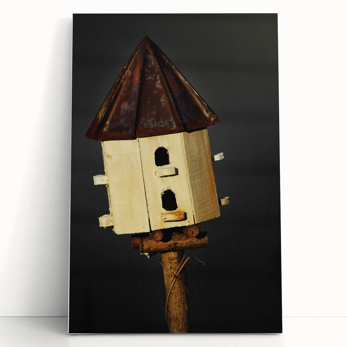 Rustic Birdhouse Wall Art – Farmhouse-Inspired Decor for Nature Lovers