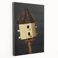 Rustic Birdhouse Wall Art – Farmhouse-Inspired Decor for Nature Lovers