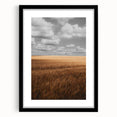 Rustic Wheat Field Wall Art – Nature-Inspired Farmhouse Landscape Decor