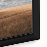Rustic Wheat Field Wall Art – Nature-Inspired Farmhouse Landscape Decor