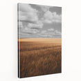 Rustic Wheat Field Wall Art – Nature-Inspired Farmhouse Landscape Decor