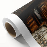 Rustic Cabin Door Wall Art – Cozy Farmhouse Decor for Nature-Inspired Homes