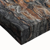 Rugged Bark Texture Art, Deep Rustic Wall Decor Print