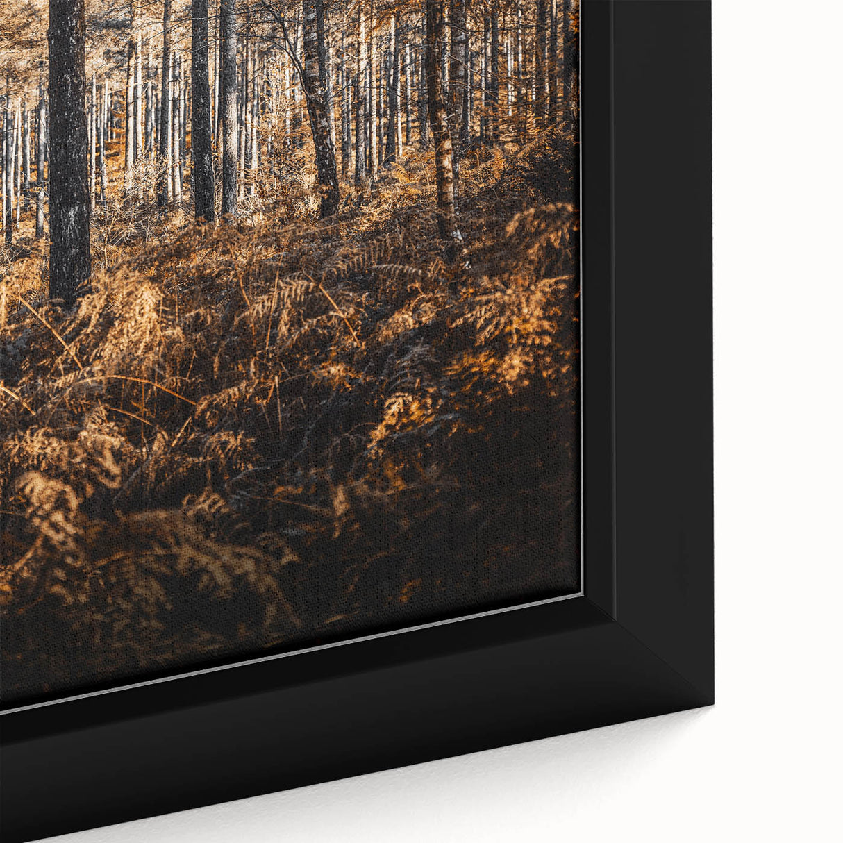 Rustic Autumn Forest Wall Art – Nature-Inspired Farmhouse Landscape Decor