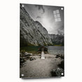 Rustic Lakeside Cabin Wall Art – Farmhouse Decor with Mountain Charm