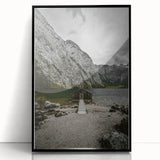 Rustic Lakeside Cabin Wall Art – Farmhouse Decor with Mountain Charm