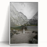 Rustic Lakeside Cabin Wall Art – Farmhouse Decor with Mountain Charm