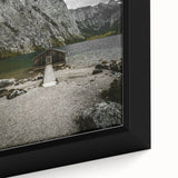 Rustic Lakeside Cabin Wall Art – Farmhouse Decor with Mountain Charm