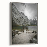 Rustic Lakeside Cabin Wall Art – Farmhouse Decor with Mountain Charm
