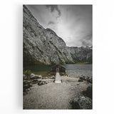 Rustic Lakeside Cabin Wall Art – Farmhouse Decor with Mountain Charm