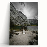 Rustic Lakeside Cabin Wall Art – Farmhouse Decor with Mountain Charm