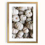 Rustic White Pumpkin Wall Art – Farmhouse Decor with Autumn Charm