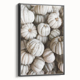 Rustic White Pumpkin Wall Art – Farmhouse Decor with Autumn Charm