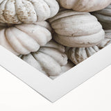 Rustic White Pumpkin Wall Art – Farmhouse Decor with Autumn Charm