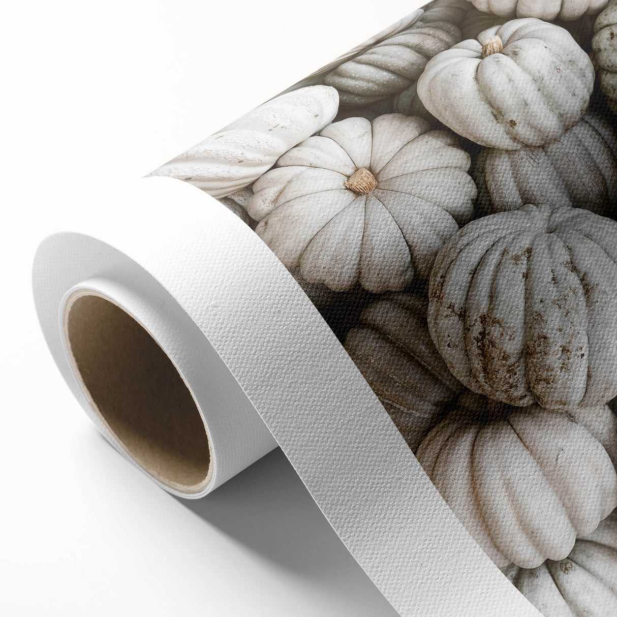 Rustic White Pumpkin Wall Art – Farmhouse Decor with Autumn Charm