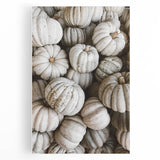 Rustic White Pumpkin Wall Art – Farmhouse Decor with Autumn Charm
