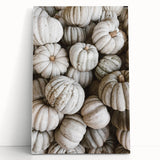 Rustic White Pumpkin Wall Art – Farmhouse Decor with Autumn Charm