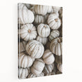 Rustic White Pumpkin Wall Art – Farmhouse Decor with Autumn Charm