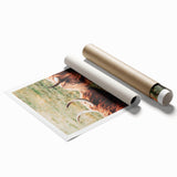 Highland Cattle Close-up Art, Rustic Farmhouse Wall Decor