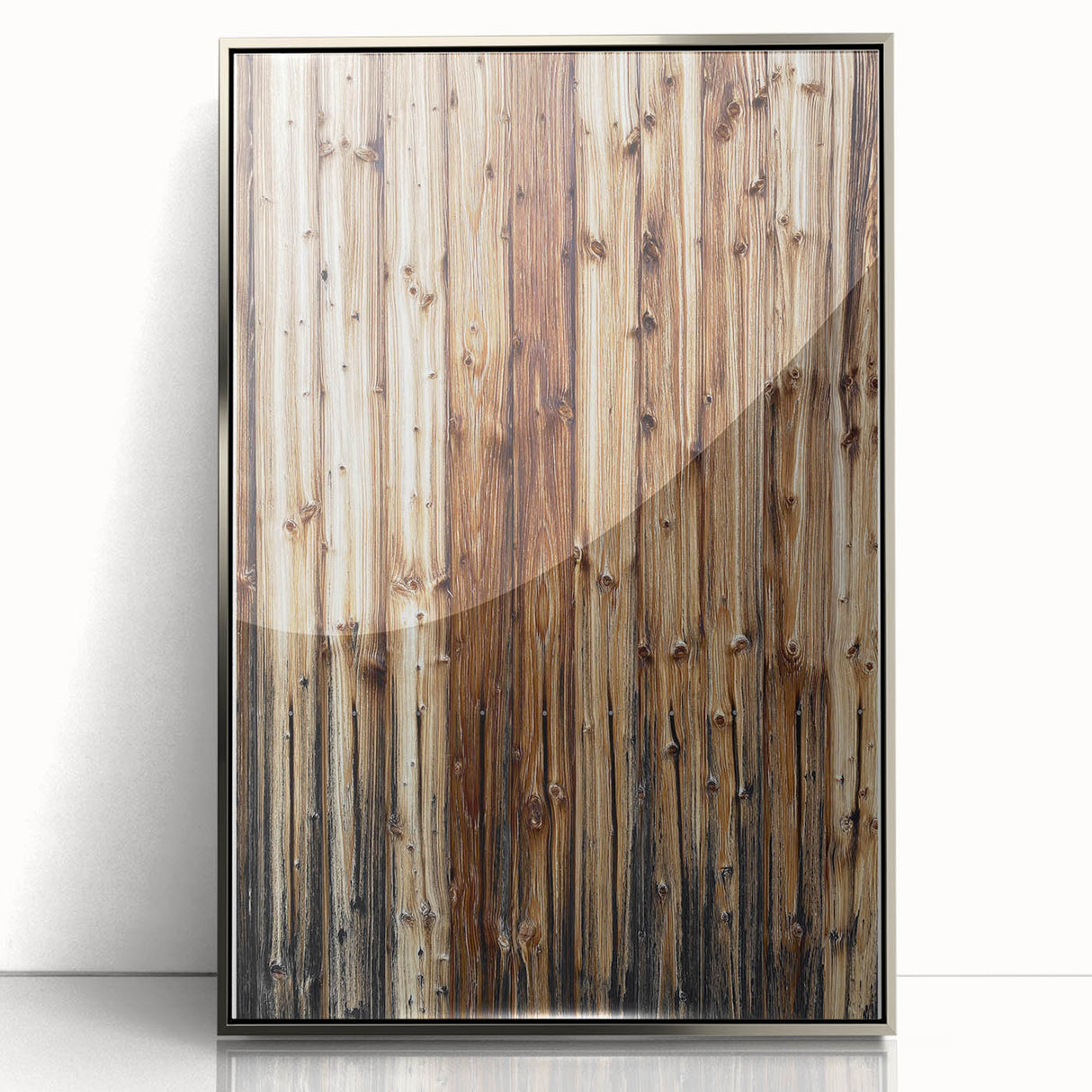 Rustic Wood Texture Wall Art – Farmhouse Decor with Natural Charm