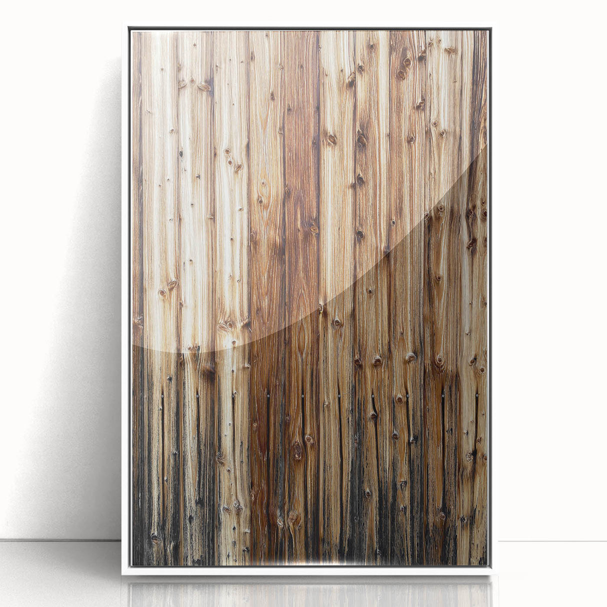 Rustic Wood Texture Wall Art – Farmhouse Decor with Natural Charm