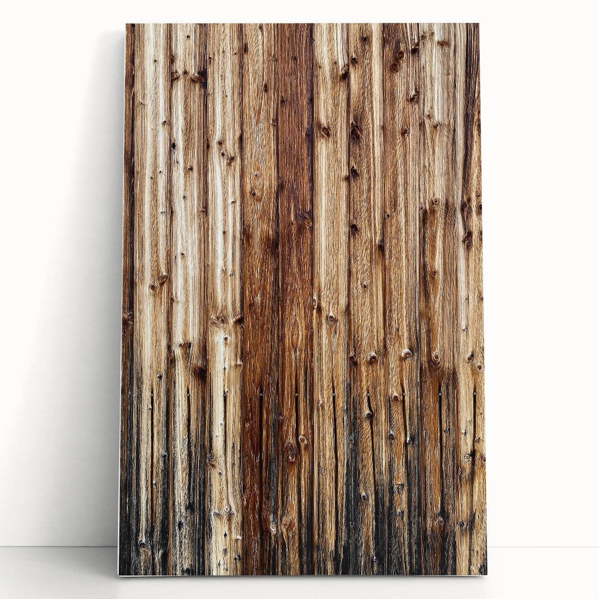 Rustic Wood Texture Wall Art – Farmhouse Decor with Natural Charm