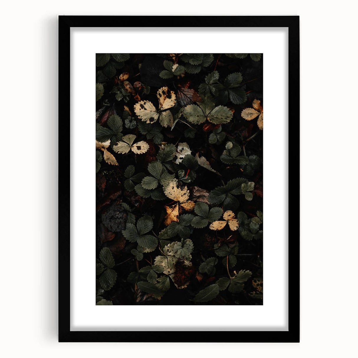 Rustic Forest Leaves Wall Art – Farmhouse Decor with Autumn Charm