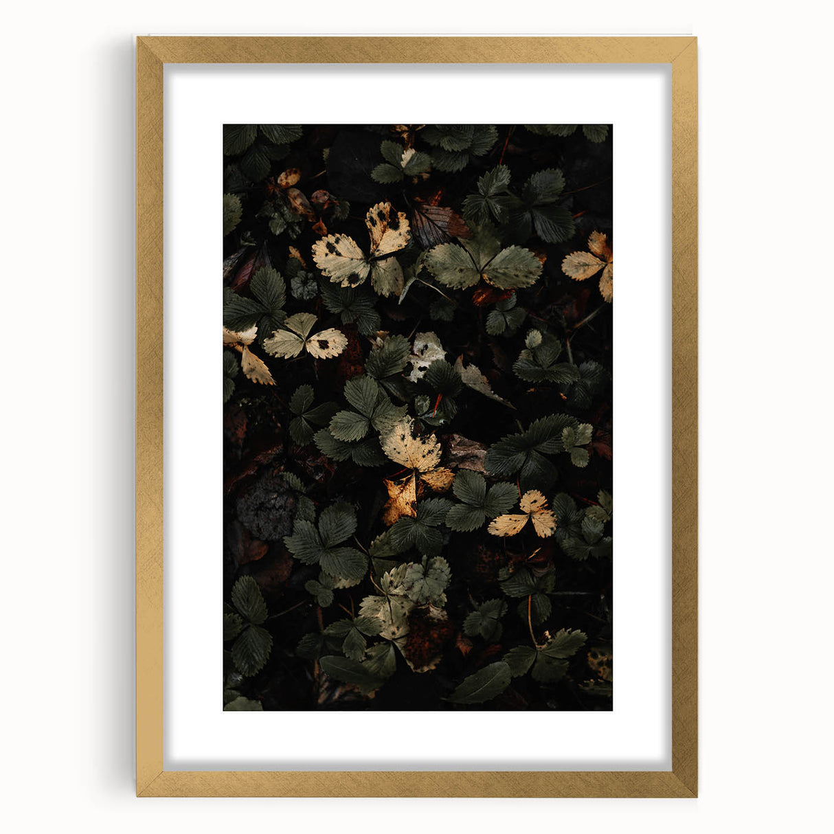 Rustic Forest Leaves Wall Art – Farmhouse Decor with Autumn Charm