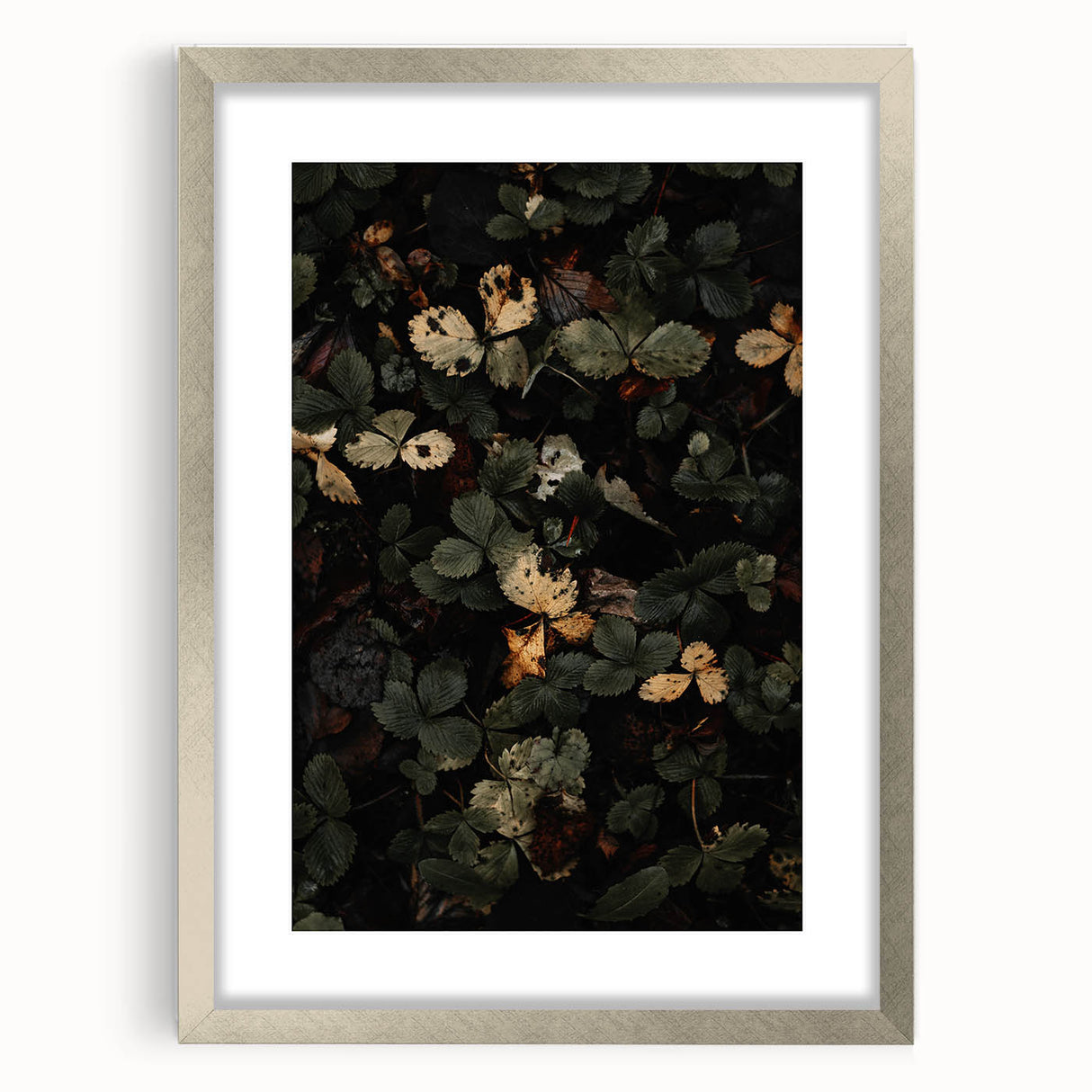 Rustic Forest Leaves Wall Art – Farmhouse Decor with Autumn Charm