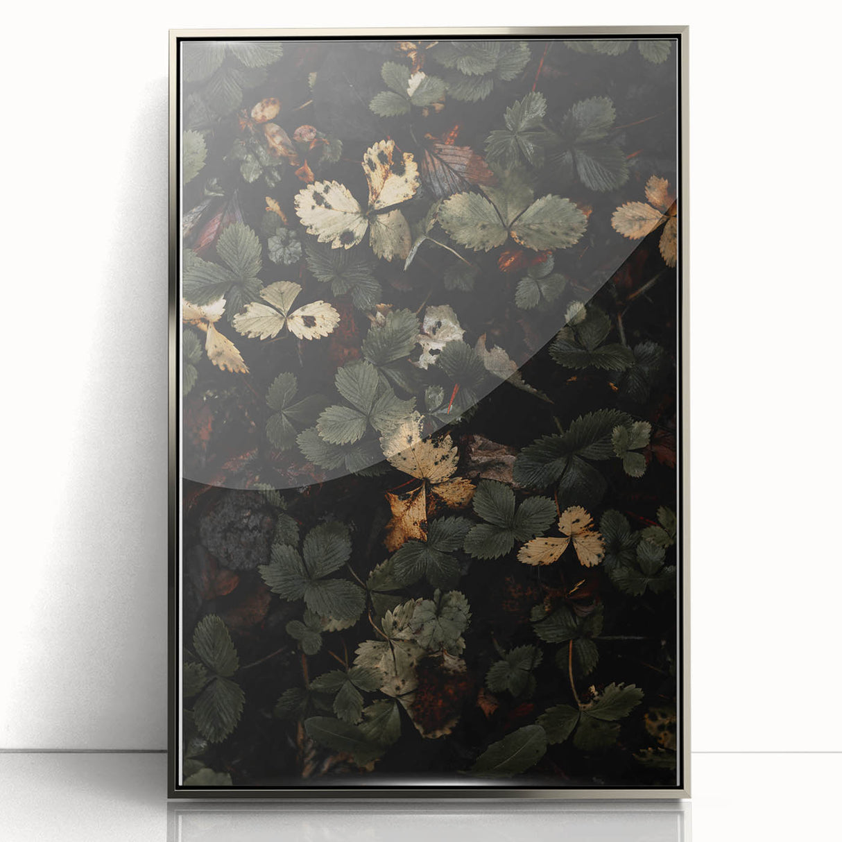 Rustic Forest Leaves Wall Art – Farmhouse Decor with Autumn Charm