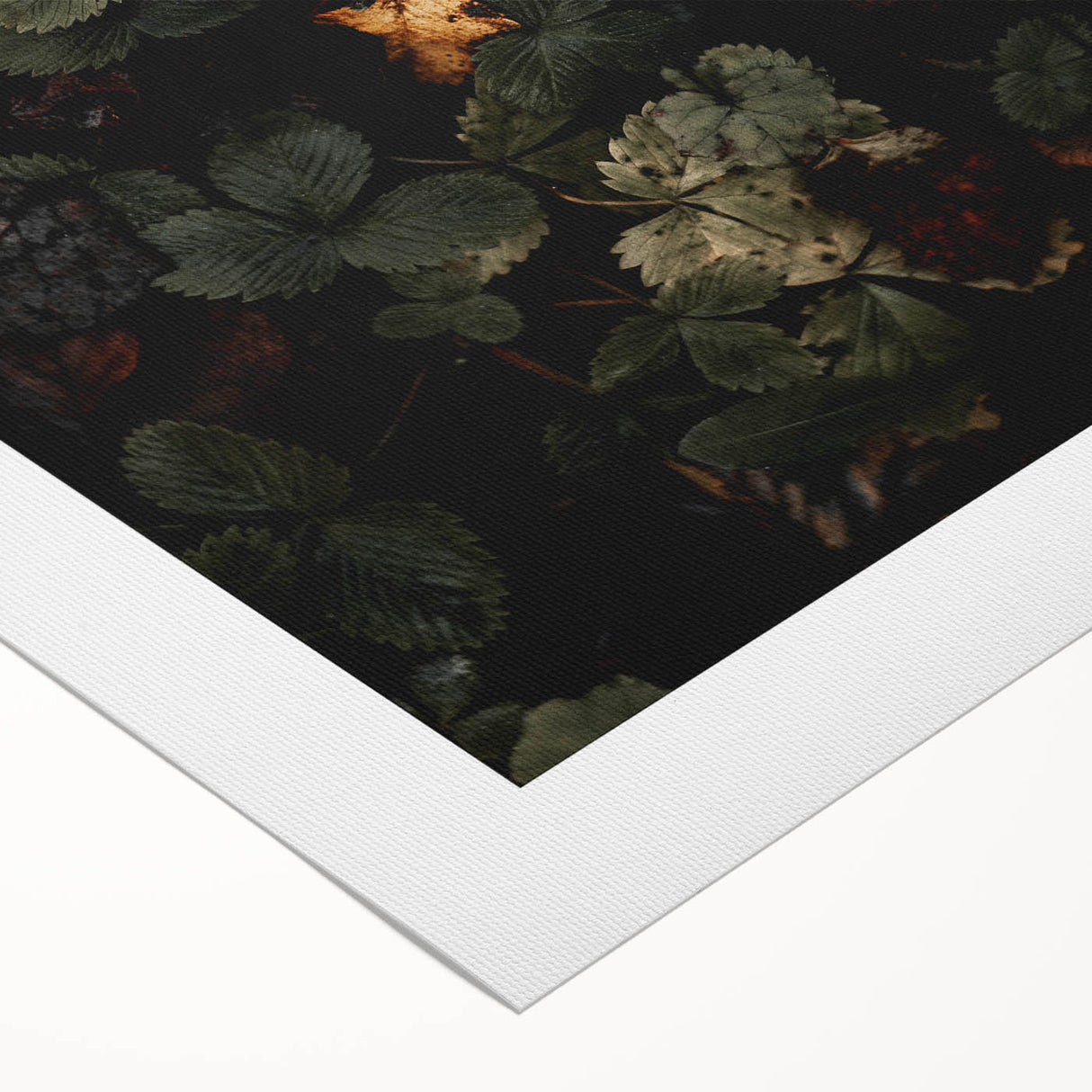 Rustic Forest Leaves Wall Art – Farmhouse Decor with Autumn Charm